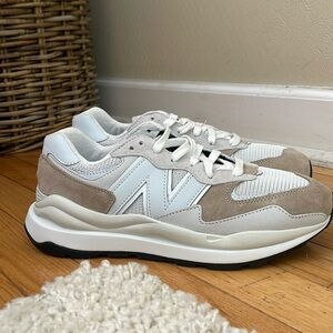 New Balance 57/40 Sneakers In Beige and White Women’s
